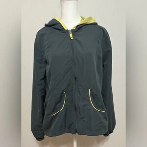 Kim Rogers Lightweight Jacket. Medium. Yellow/Gray